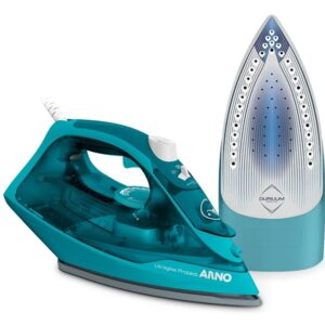 Ferro A Vapor Ultragliss Com Base Durilium Airglide Fup1 Cor Azul-turquesa